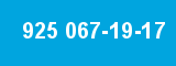 925 067-19-17 925 067-19-17